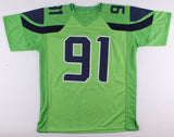 Sheldon Richardson Signed Seattle Seahawks Color Rush Green Jersey (JSA COA)