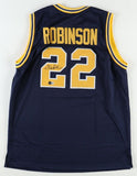 Duncan Robinson Signed Michigan Wolverines Jersey (Beckett) Miami Heat Forward