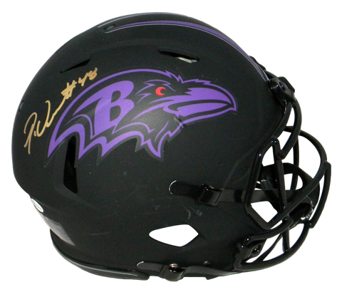 PATRICK QUEEN SIGNED BALTIMORE RAVENS ECLIPSE SPEED AUTHENTIC HELMET BECKETT