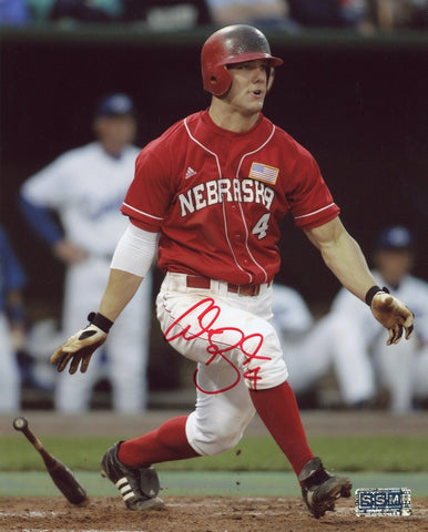 ALEX GORDON AUTOGRAPHED SIGNED NEBRASKA CORNHUSKERS 8X10 PHOTO COA