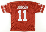 Derrick Johnson Signed Texas Longhorns Jersey (Beckett) K. C. Chiefs Linebacker