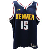 Nikola Jokic Signed Denver Nuggets Nike Navy Jersey Joker JSA 46320