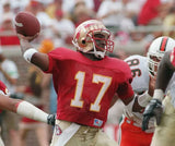 Charlie Ward Signed Florida State Seminoles Mini Helmet "'93 Heisman" (Beckett)