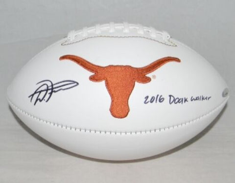 D'ONTA FOREMAN AUTOGRAPHED SIGNED TEXAS LONGHORNS LOGO FOOTBALL TRISTAR