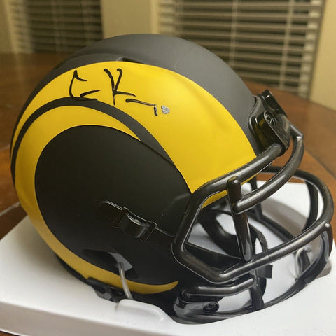 Cooper Kupp Autographed Signed Los Angeles Rams Mini Helmet Fanatics