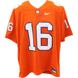 Trevor Lawrence Autographed Clemson Tigers Nike Orange Jersey FAN 48037