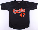 Lee Smith Signed Baltimore Orioles Jersey (JSA COA) 478 Saves 1022 games pitched