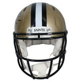 Rashid Shaheed Autographed New Orleans Saints Authentic Speed Helmet Beckett