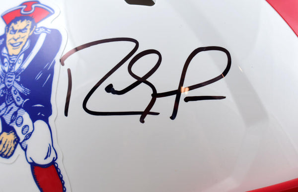 Patriots Speed Mini Throwback Helmet 90-92