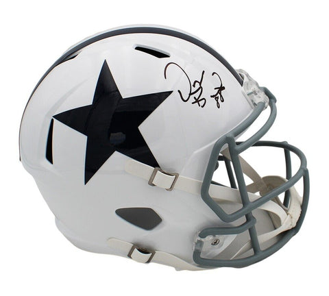 Dez Bryant Signed Dallas Cowboys Speed Full Size Throwback NFL Helmet