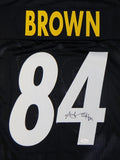 Antonio Brown Autographed Black Pro Style Jersey- JSA W Authenticated