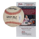 Tommy Henrich New York Yankees Signed Baseball (JSA COA) 5xWorld Series Champion