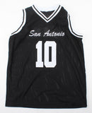 Dennis Rodman Signed San Antonio Spurs Jersey (JSA COA) 5xNBA Champion