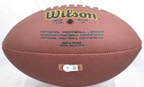 Jordan Addison Autographed Minnesota Vikings Super Grip Football-Beckett W Holo