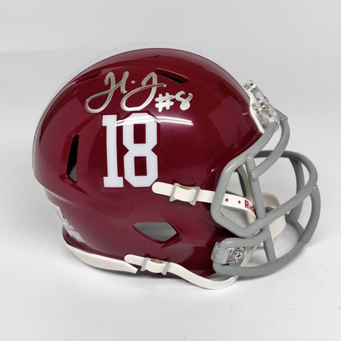 Julio Jones Autographed Signed Alabama Crimson Tide Mini Helmet Beckett