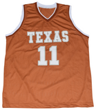 TJ FORD AUTOGRAPHED SIGNED TEXAS LONGHORNS #11 BASKETBALL JERSEY TRISTAR