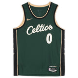 Jayson Tatum Autographed Celtics 2022-23 Swingman City Edition Jersey Fanatics