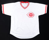 Todd Benzinger Signed Cincinnati Reds Jersey Inscribed "1990 WSC" (JSA QR Code)