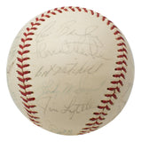 1970 New York Yankees Team Signed Baseball Thurman Munson + 20 Others JSA LOA