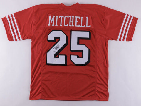 Elijah Mitchell Signed 49er Jersey (JSA COA) San Francisco Year 3 Running Back