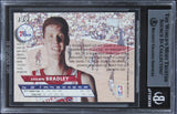 76ers Shawn Bradley Authentic Signed 1993 Ultra #139 Card BAS Slabbed