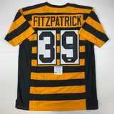 Autographed/Signed Minkah Fitzpatrick Pittsburgh Bumble Bee Jersey PSA/DNA COA