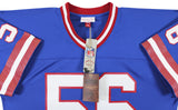 Giants Lawrence Taylor Signed 1986 Blue Mitchell & Ness Jersey BAS Witnessed