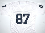 Pat Freiermuth Autographed White College Style Jersey - Beckett W Hologram