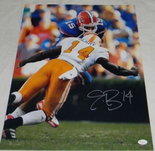 ERIC BERRY AUTOGRAPHED SIGNED UT TENNESSEE VOLUNTEERS VOLS 16x20 PHOTO JSA