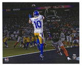 COOPER KUPP Autographed "SB LVI MVP" Super Bowl 16" x 20" Photograph FANATICS