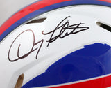 Doug Flutie Autographed Buffalo Bills F/S Speed Authentic Helmet-Beckett W Holo