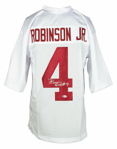 Brian Robinson Jr. Signed Alabama Crimson Tide Jersey (Beckett COA) 2021 Sr. R.B