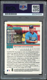 2000 Topps Traded T40 Miguel Cabrera RC Marlins On Card PSA/DNA Auto GEM MINT 10