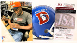 Simon Fletcher Autographed Mini Helmet Inscribed "ROF 2016" JSA COA
