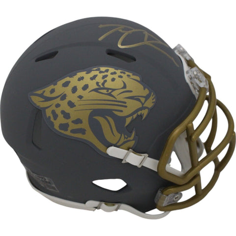 Trevor Lawrence Autographed Jacksonville Jaguars Slate Mini Helmet FAN 48000