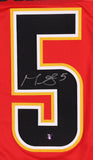 Mark Giordano Signed Calgary Flames Captain Jersey (Frozen Pond) 7xAll Star Def.