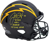 JUSTIN HERBERT AUTO CHARGERS ECLIPSE FULL SIZE AUTH HELMET ROY BECKETT 206931