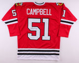 Brian Campbell Signed Blackhawks Jersey (Beckett) Playing career 1999-present