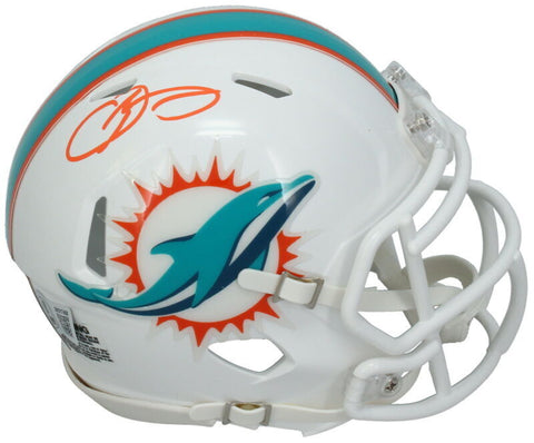 Odell Beckham Jr Autographed Miami Dolphins Mini Speed Helmet Beckett