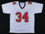 Dexter Jackson Signed Buccaneers Jersey (JSA COA) Inscribed "S.B. XXXVII MVP"