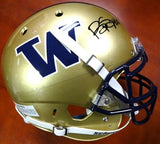 Bishop Sankey Autographed Schutt UW Huskies Full Size Authentic Helmet MCS 40374