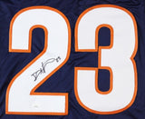 Devin Hester Signed Chicago Bears Blue Jersey (JSA) NFL All Time Return Leader