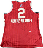 Shai Gilgeous-Alexander signed 2024 All-Star Jersey JSA Autographed Thunder