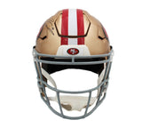 Steve Young, Joe Montana and Jimmy Garoppolo Signed San Francisco 49ers Speed Fl