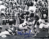 Maxie Baughan Signed/Autographed 8x10 B/W Photo Philadelphia Eagles JSA 191773