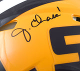 Ja'Marr Chase Autographed LSU Tigers F/S Authentic Helmet- Beckett W Hologram