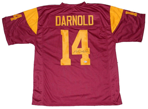 SAM DARNOLD AUTOGRAPHED SIGNED USC TROJANS #14 JERSEY BECKETT