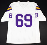 1969 NFL Champs Minnesota Vikings Team x12 Signed Vikings Jersey (JSA) See List