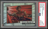 2022 Panini Prizm Manga Silver #M-1 Patrick Mahomes PSA 9/10 Auto MINT Pop 1