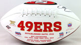 Jeff Garcia Autographed San Francisco 49ers Logo Football- Beckett W Authenticat